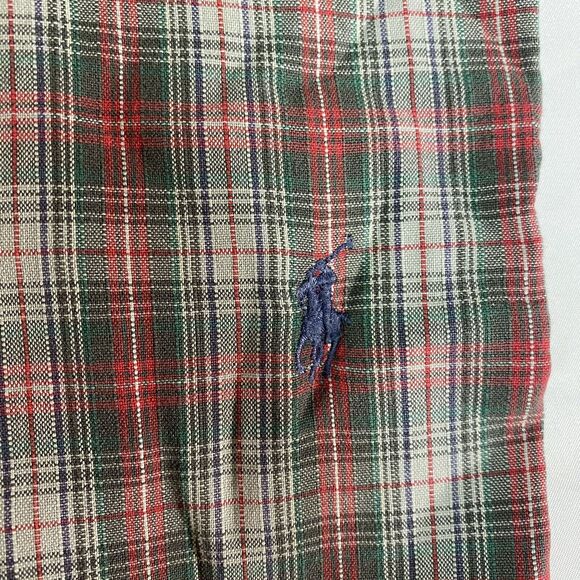 Ralph Lauren Shirt Men's Medium Multicolor Plaid Blake American Light Academia - Picture 8 of 15